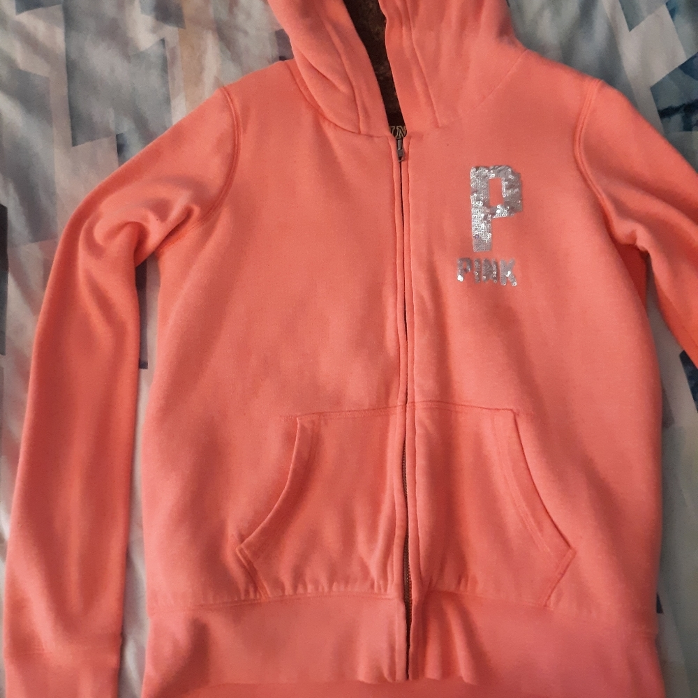 VS PINK zip-up